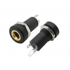 3.5mm lizdas PJ-392A "stereo" prietaisinis 3.5mm lizdas PJ-392A