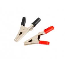 Clamps 2 pcs black and red 52mm
