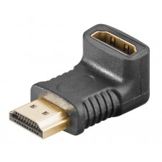 Jungtis "HDMI kištukas - HDMI lizdas" kampinė