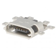 Lizdas USB Micro B įleidžiamas į plokštę horizontaliai 5PIN