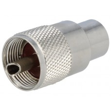 UHF male plug for RG11 cable