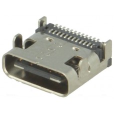 Lizdas USB-C 3.1 lituojamas 90 laipsnių kampu SMD
