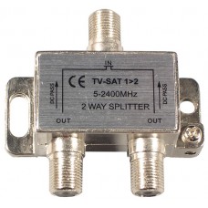 TV-SAT 2-way signal splitter 5-2400MHz