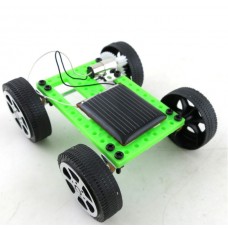 DIY Solar Panel Powered Toy Car 