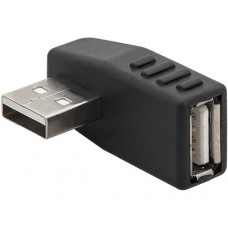 Adapter "USB A socket – USB A plug" angled
