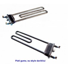 Heating element 1950W, 235mm, ELECTROLUX, ZANUSSI, WHIRLPOOL for plastic and metal tank
