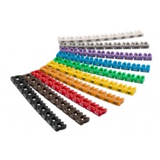 Cable marker clips 10x10 digits "0-9" up to 4mm