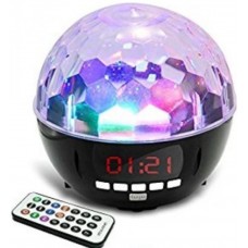 Wireless Disco Ball Speaker VK600 2 x 4W  USB Bluetooth FM 6 x LED Li-on baterija