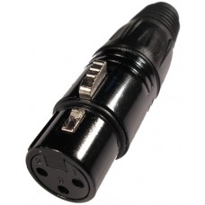 XLR3 mikrofono kištukas kabeliui HQ 