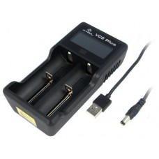 Li-Ion 2x Charger With LCD Screen Display XTAR VC2 Plus