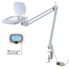 Magnifier lamp ZD-142A 56xLED 7W with table clamp
