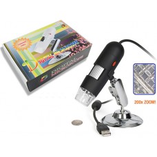 Digital microscope 25-500x USB