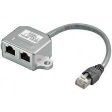 Ethernet Cable splitter 2xCAT5