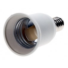 E14 to E27 light lamp bulb adapter converter