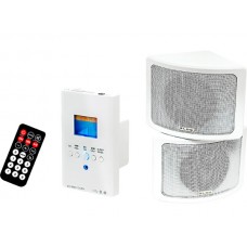 Wall-mounted audio system BLOW NS-02 with remote control