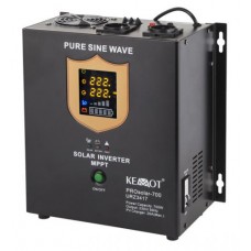 Solar inverter 700W 12V/230VAC pure sine wave