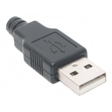 Kištukas su apsauga USB A kabeliui 
