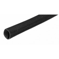 Silicone glass material insulation tube 6.0mm 1m 1.5KV 200°C black
